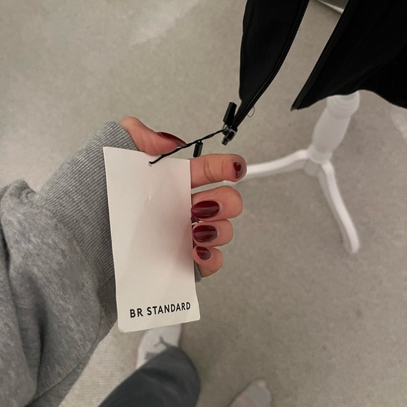 Banana Republic Black Bomber Jacket — Brand New w/ Tags - Picture 4 of 4